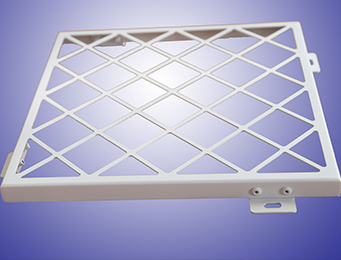 铝合金花格铝单板的生产工艺流程